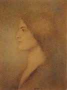 Fernand Khnopff Head of a Woman oil painting